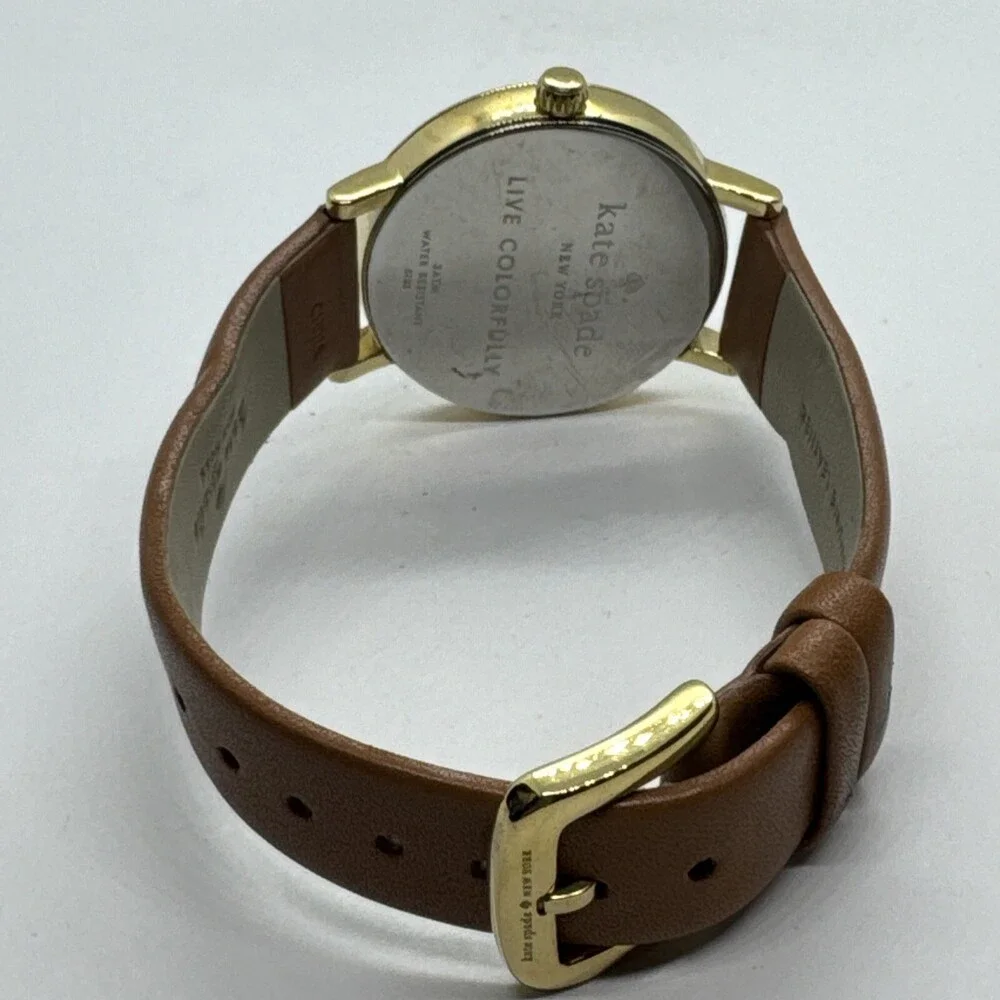 Kate Spade New York 0783 Women's Brown Leather Analog Dial Quartz Watch AEA424